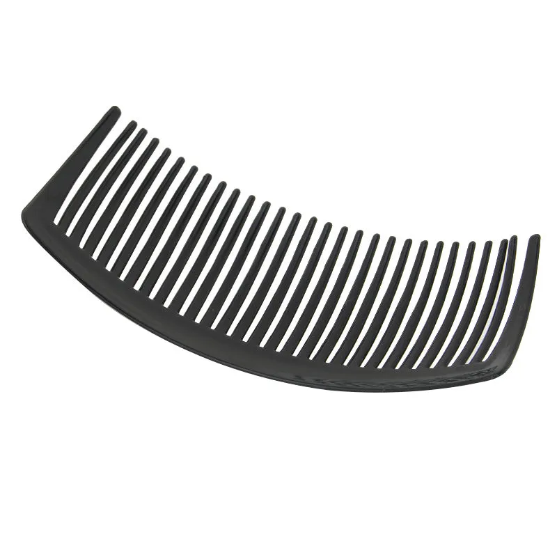 105x49mm Black Acrylic hair comb with 29  teeths,20pieces/lot