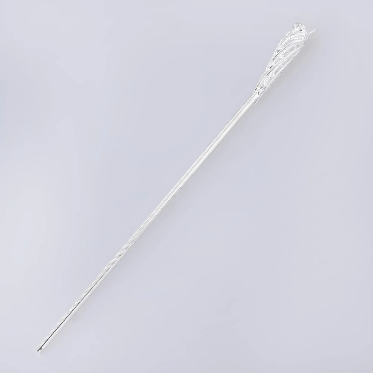 160*8*3mm Alloy Hairpin Hair Stick Hair Clip brass Flower Hair Findings Hair Accessories for Women Gift 5pcs 102663