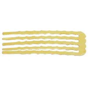 50x16MM 18k Gold Bobby Pin Base,5 teeth hair comb,Brass Hair Slide,hair accessories,sold 20pcs/lot