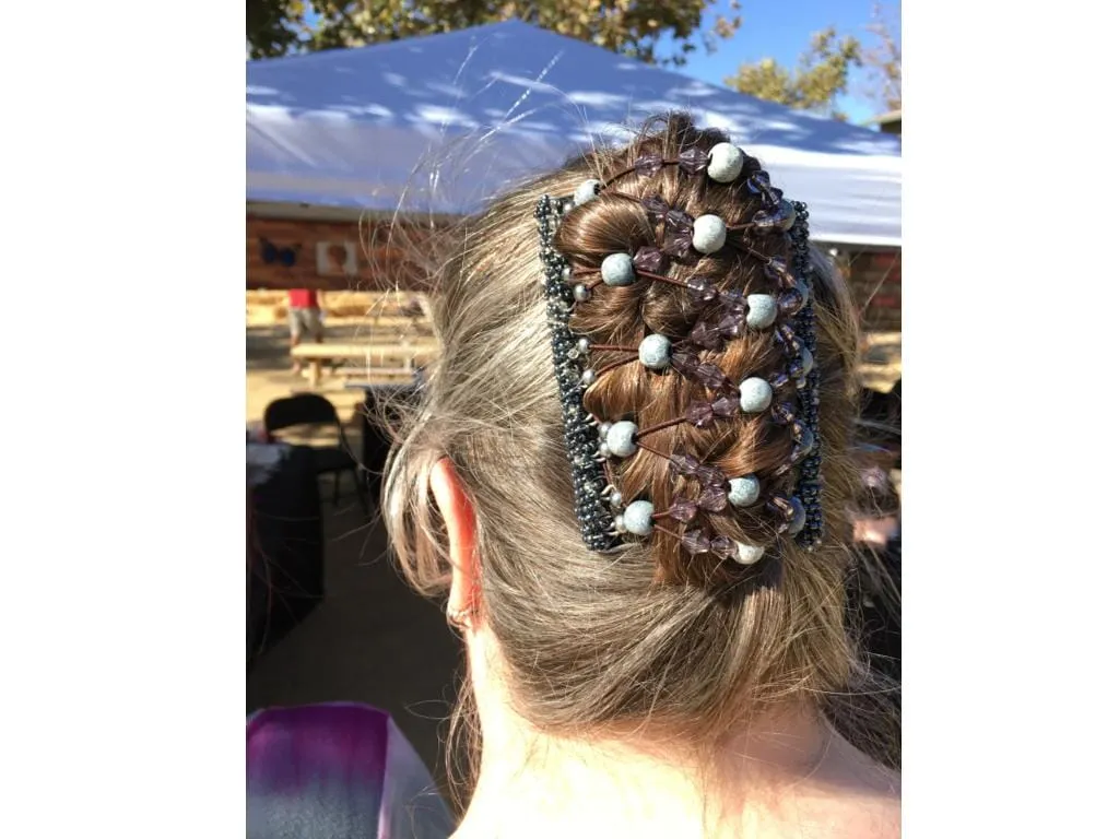 African Butterfly Wire Hair Clip - 11 Tong 435
