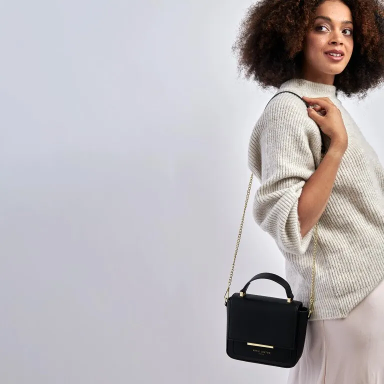 Alyce Mini Crossbody-Black