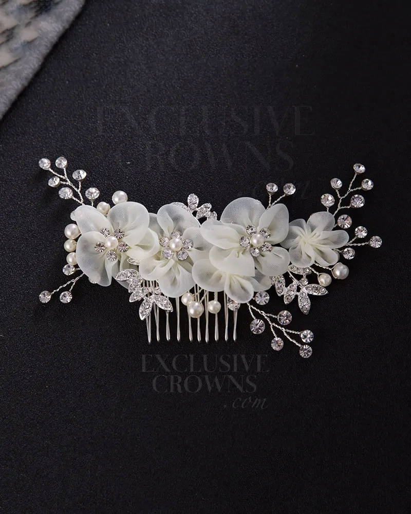 Anastasia Floral Hair Comb