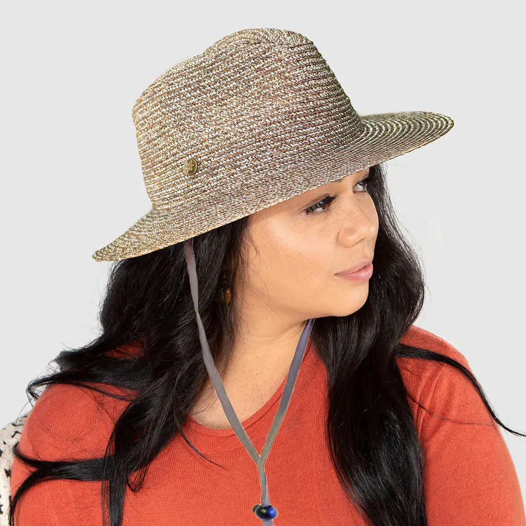 Aquhatic Fedora Hat - Brown