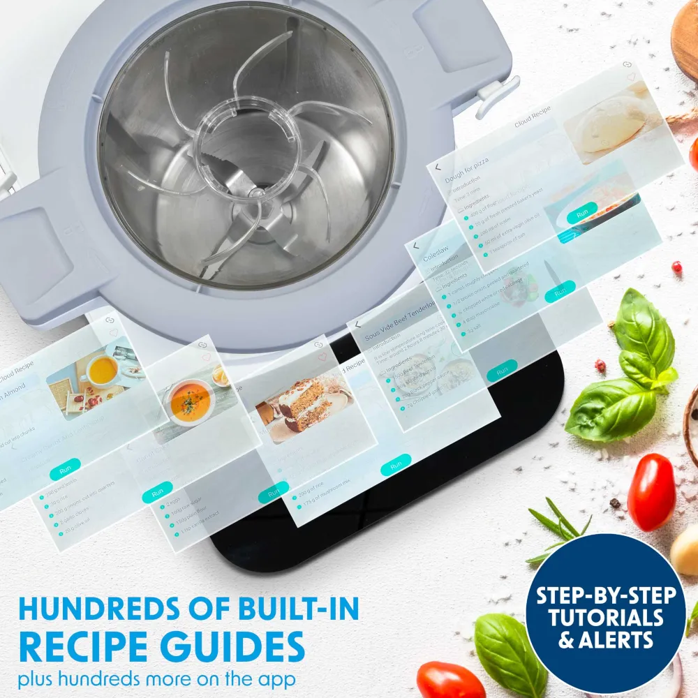 Baridi 3L All-in One Smart Thermo Cooker - Black/White - A