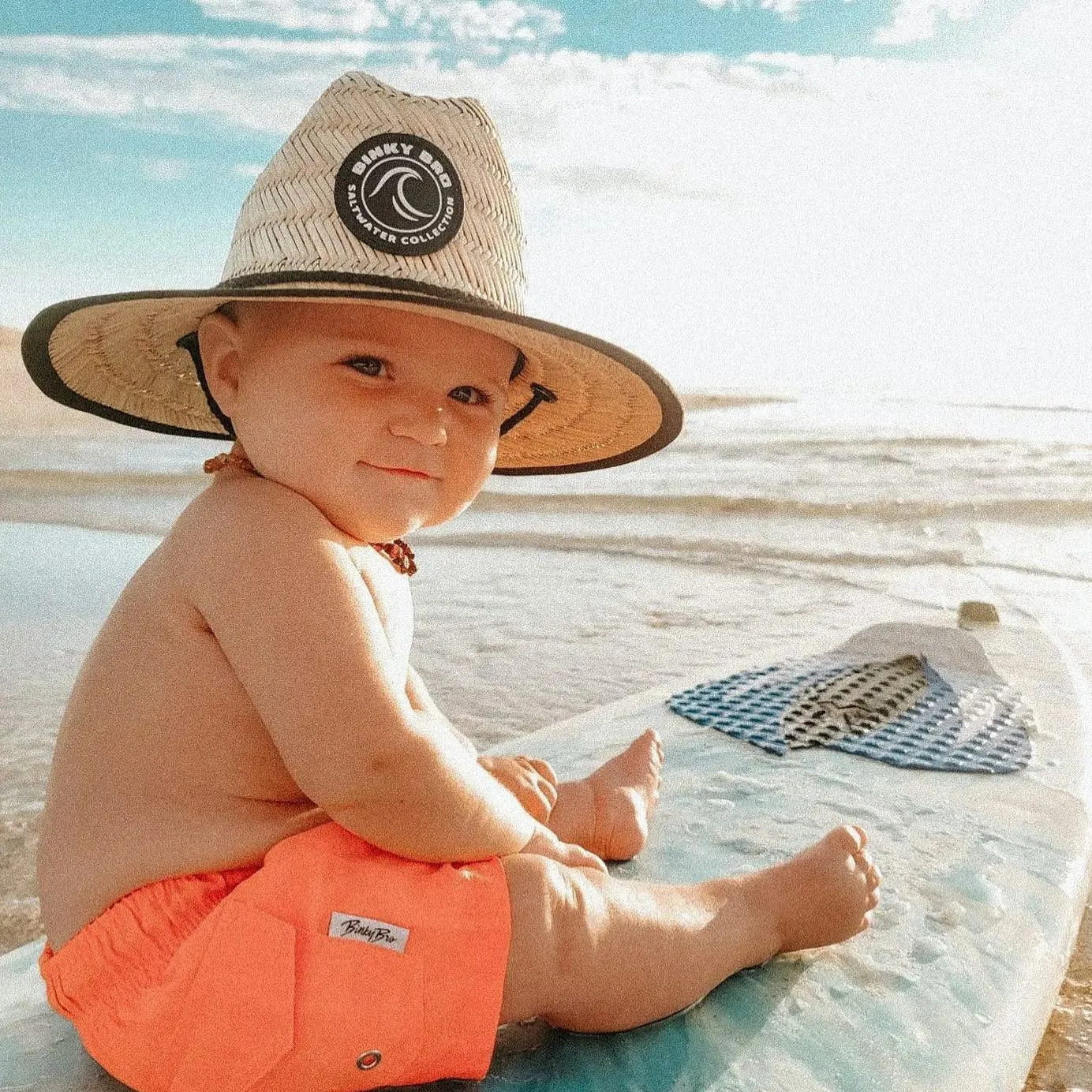 Barney Patrol (Hallowed) Straw Sun Hat