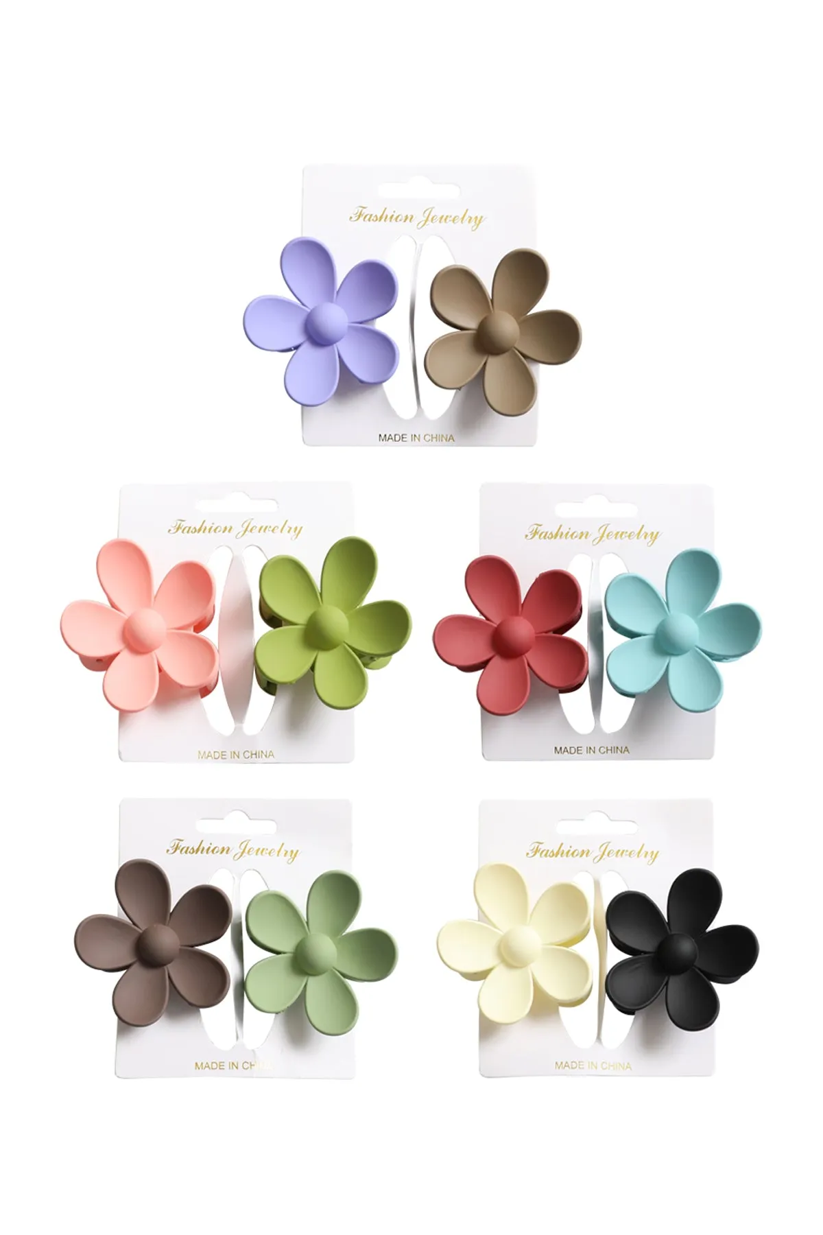 BEAUTIFUL BIG DAISY FLOWER HAIR CLAW CLIP HAIR ACCESORIES