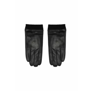 Black Leather Glove