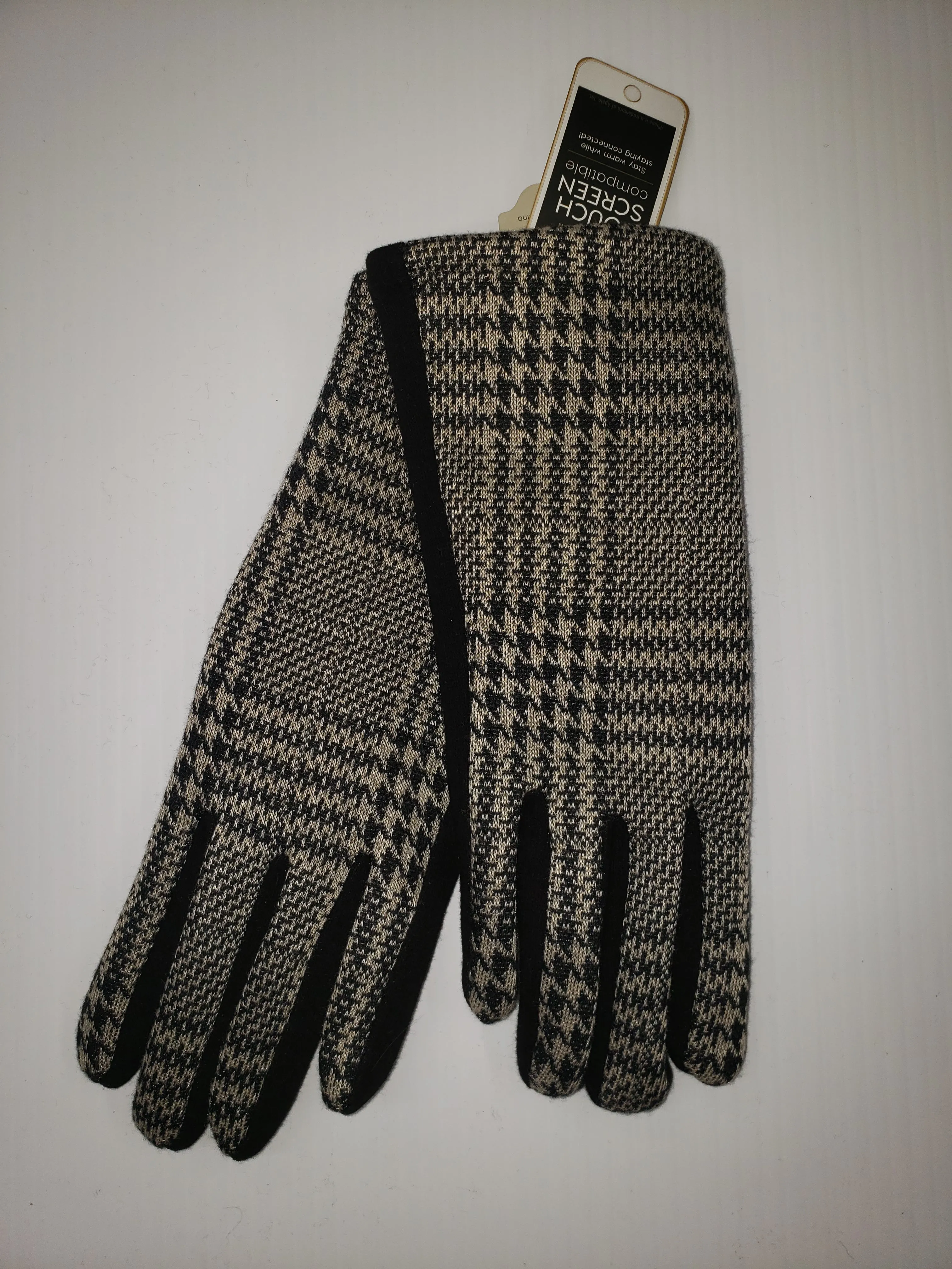 Blk/Tan Gloves Coco & Carmen