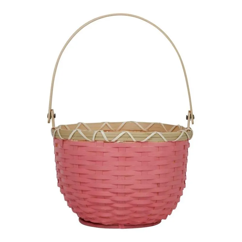 Blossom Basket Small - Raspberry