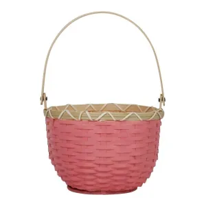 Blossom Basket Small - Raspberry