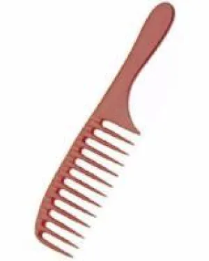 Bone Texture & Styling Comb - Brown