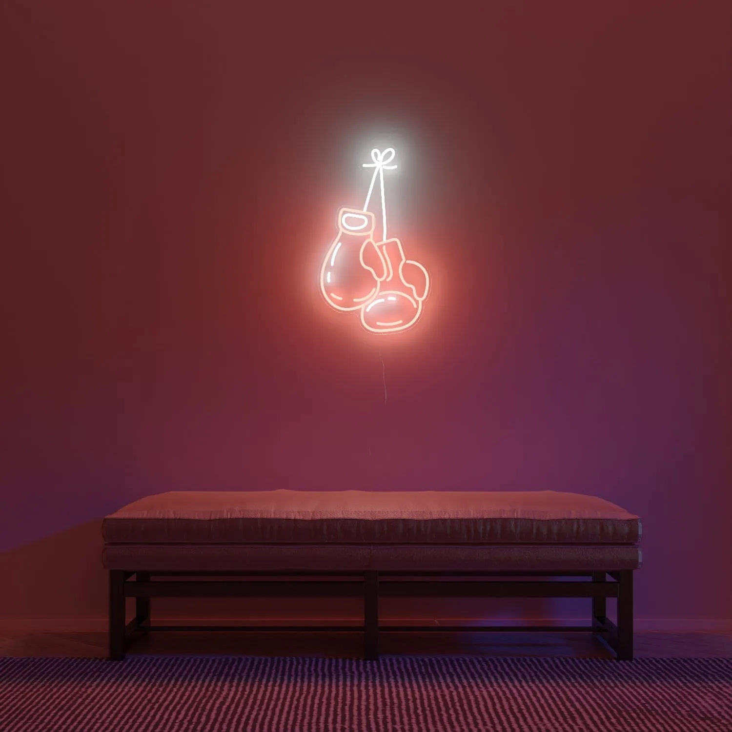 Boxing gloves, LED Neon Sign