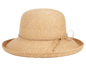 Braid Straw Sun Cloche Hat