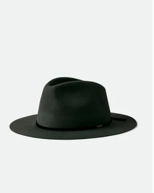 Brixton - Wesley Packable Fedora - Black