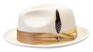 Bruno Capelo Giovani Fedora UN-131 Bone/Camel