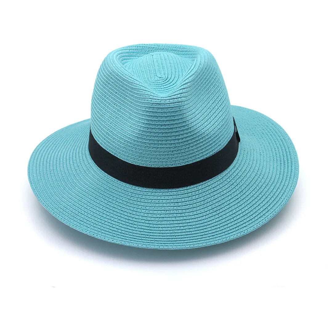 Café Fedora Hat - Turquoise