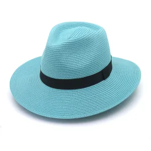 Café Fedora Hat - Turquoise