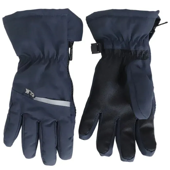 Calikids Kids Waterproof Gloves In Black : Size 8 to 12
