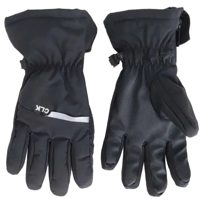 Calikids Kids Waterproof Gloves In Black : Size 8 to 12
