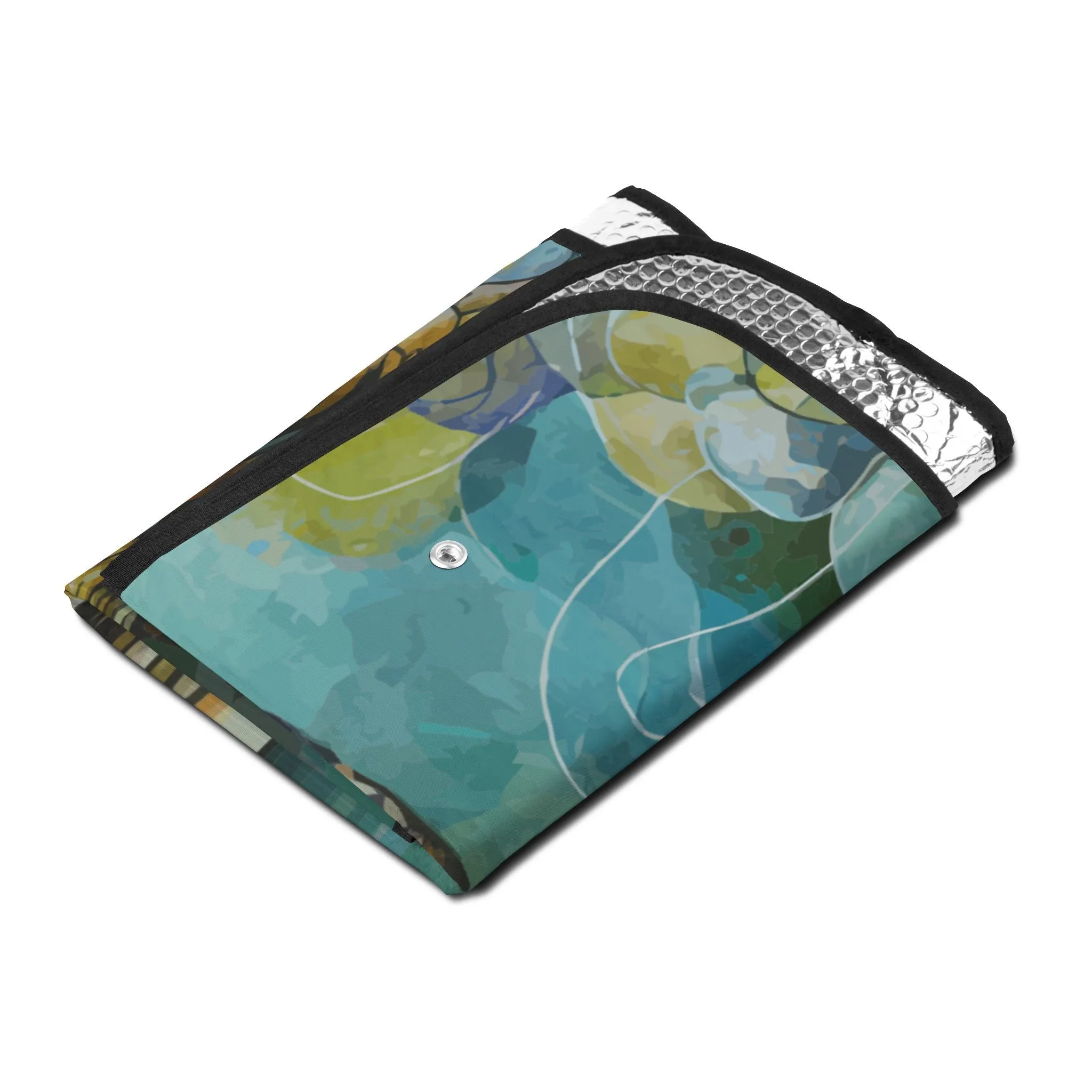 Car Sun Shades - Watercolor Sea Turtle