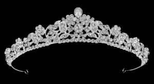 Cara -Floral Vine Flower Girl or Communion Tiara
