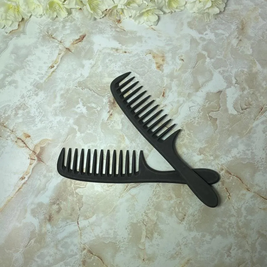 Carbon Texture & Styling Comb - Black