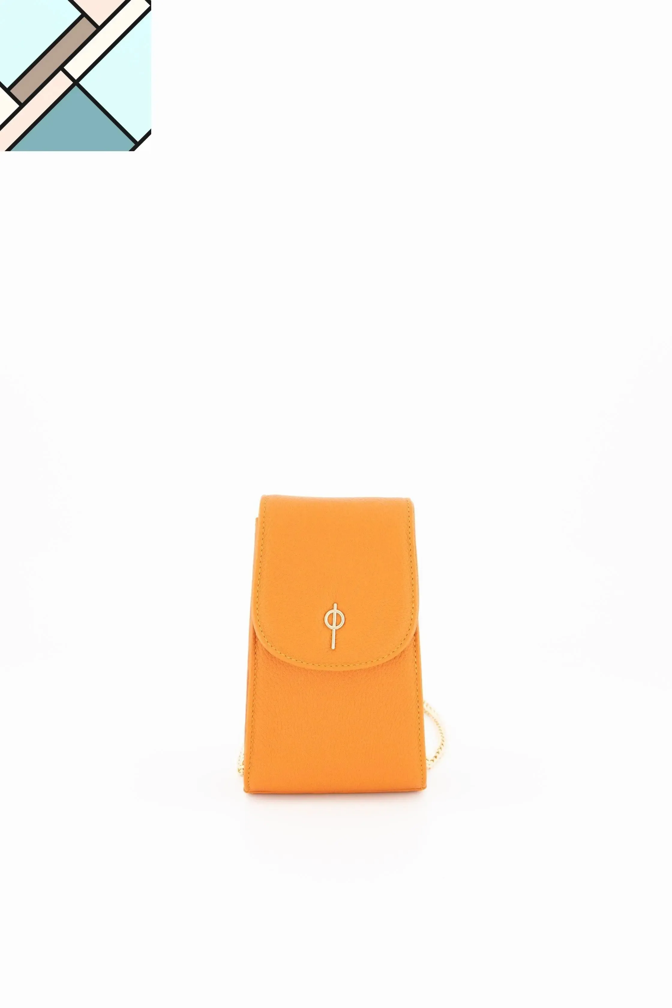 Casey Floater Crossbody Bag Orange