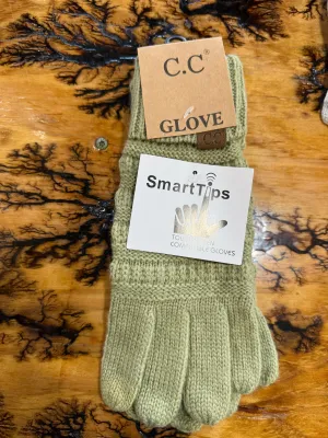 C.C Knitted Touch Screen Compatible Gloves
