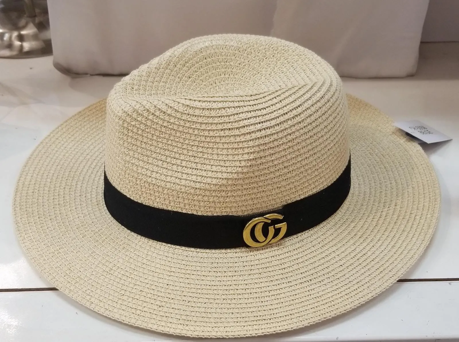 CG Wide Band Straw Hats - Final Sale**