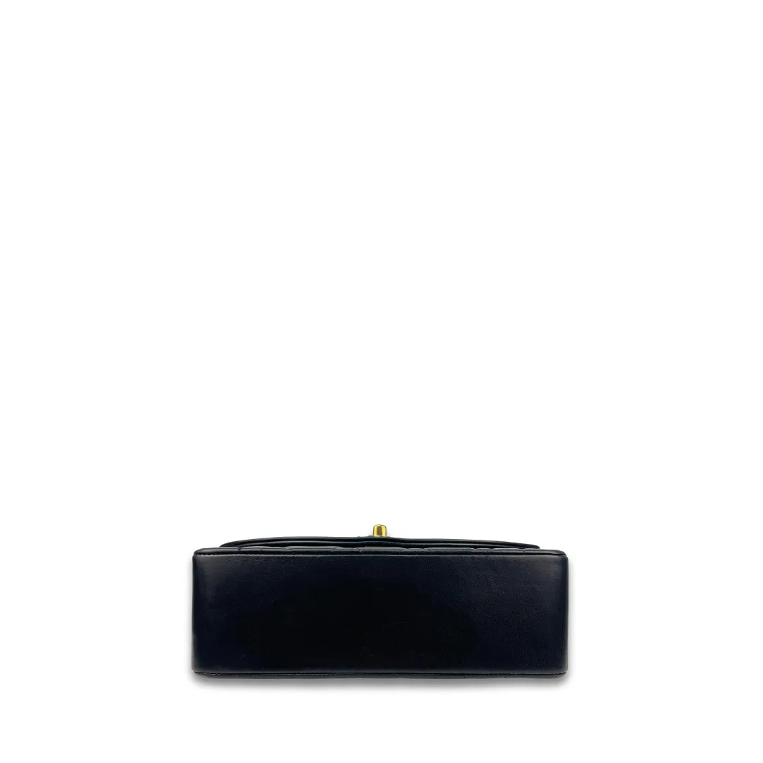 Chanel Small Black Lambskin Diana