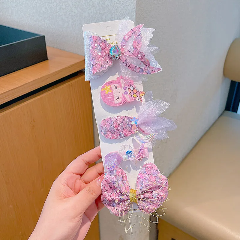 Children's mermaid hairpin