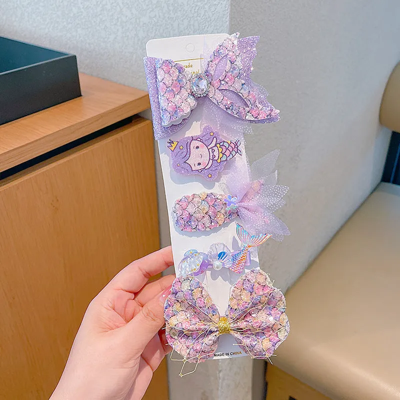 Children's mermaid hairpin
