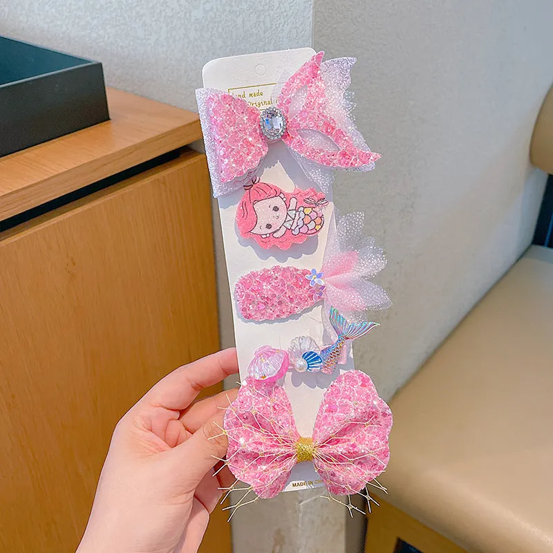 Children's mermaid hairpin
