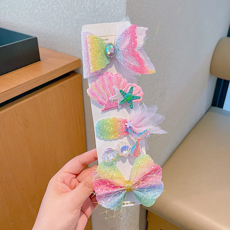 Children's mermaid hairpin