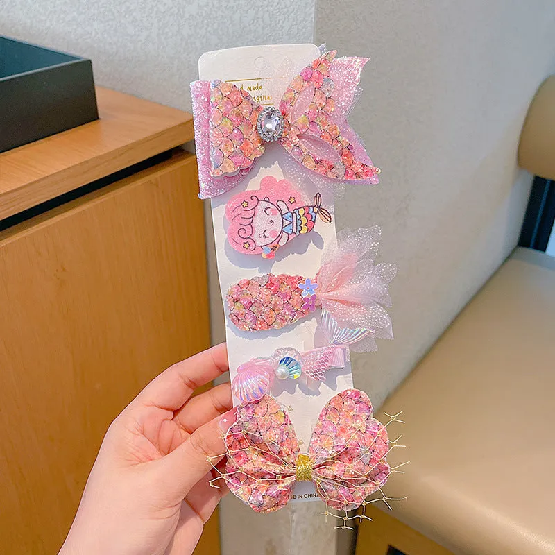 Children's mermaid hairpin