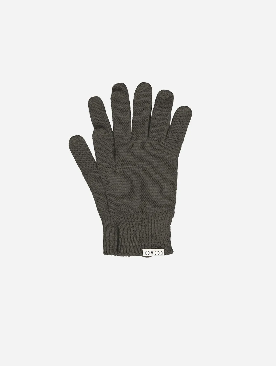 City Organic Cotton Gloves | Grey
