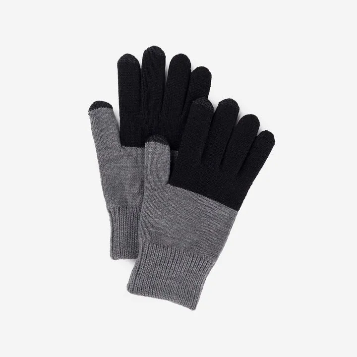 Classic Color Block Touchscreen Gloves