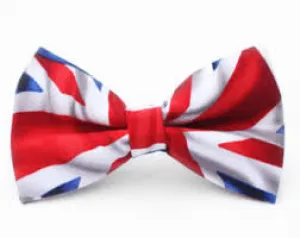 Cloth Union Jack Bow Tie