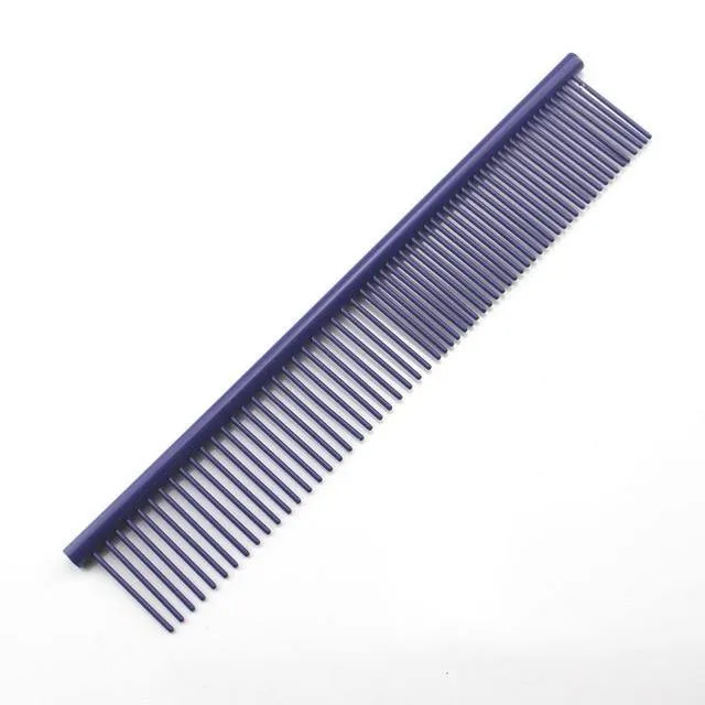 Colorful Professional Grooming Comb | Stainless Steel