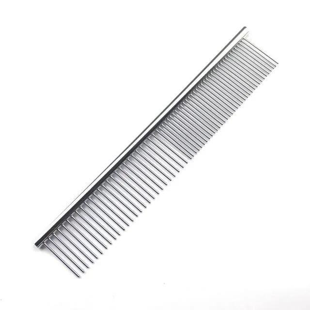 Colorful Professional Grooming Comb | Stainless Steel