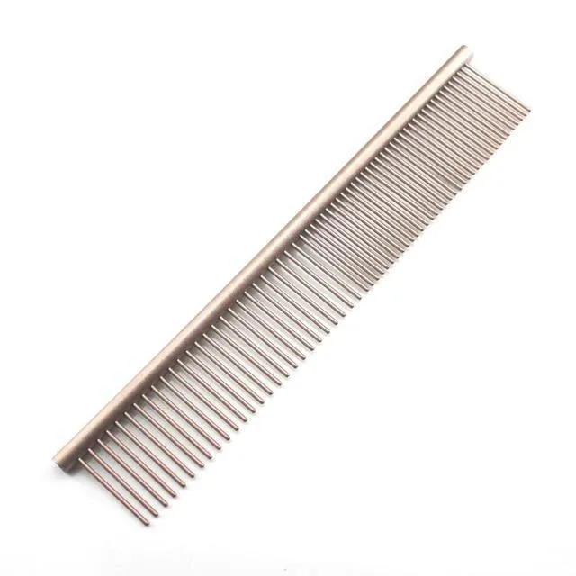 Colorful Professional Grooming Comb | Stainless Steel