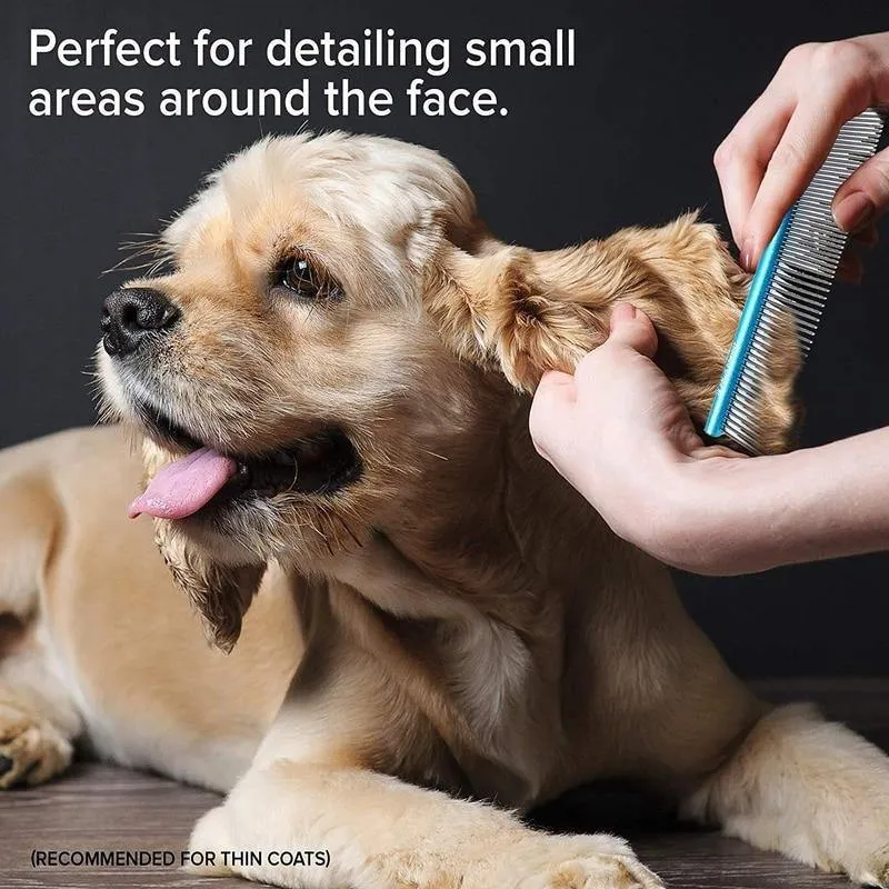 Colorful Professional Grooming Comb | Stainless Steel