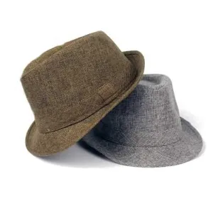 Cotton Wide Brim Panama Fedora Hats Beach Visor Hat