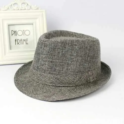 Cotton Wide Brim Panama Fedora Hats Beach Visor Hat