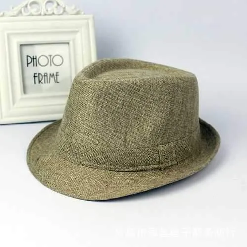 Cotton Wide Brim Panama Fedora Hats Beach Visor Hat