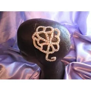 Crystal Flower Hair Ornament