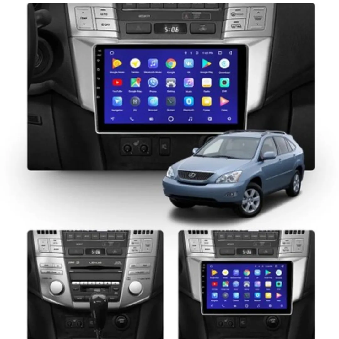 Daiko Car Stereo Carplay Android Auto For Toyota Harrier Lexus RX 2003-09