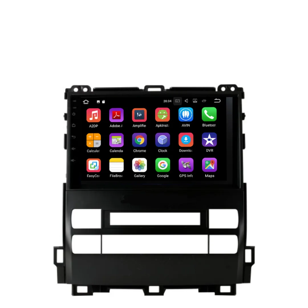 Daiko Car Stereo Carplay Android Auto For Toyota Land Cruiser Prado 2003-2009