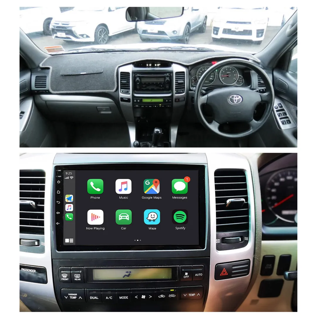 Daiko Car Stereo Carplay Android Auto For Toyota Land Cruiser Prado 2003-2009