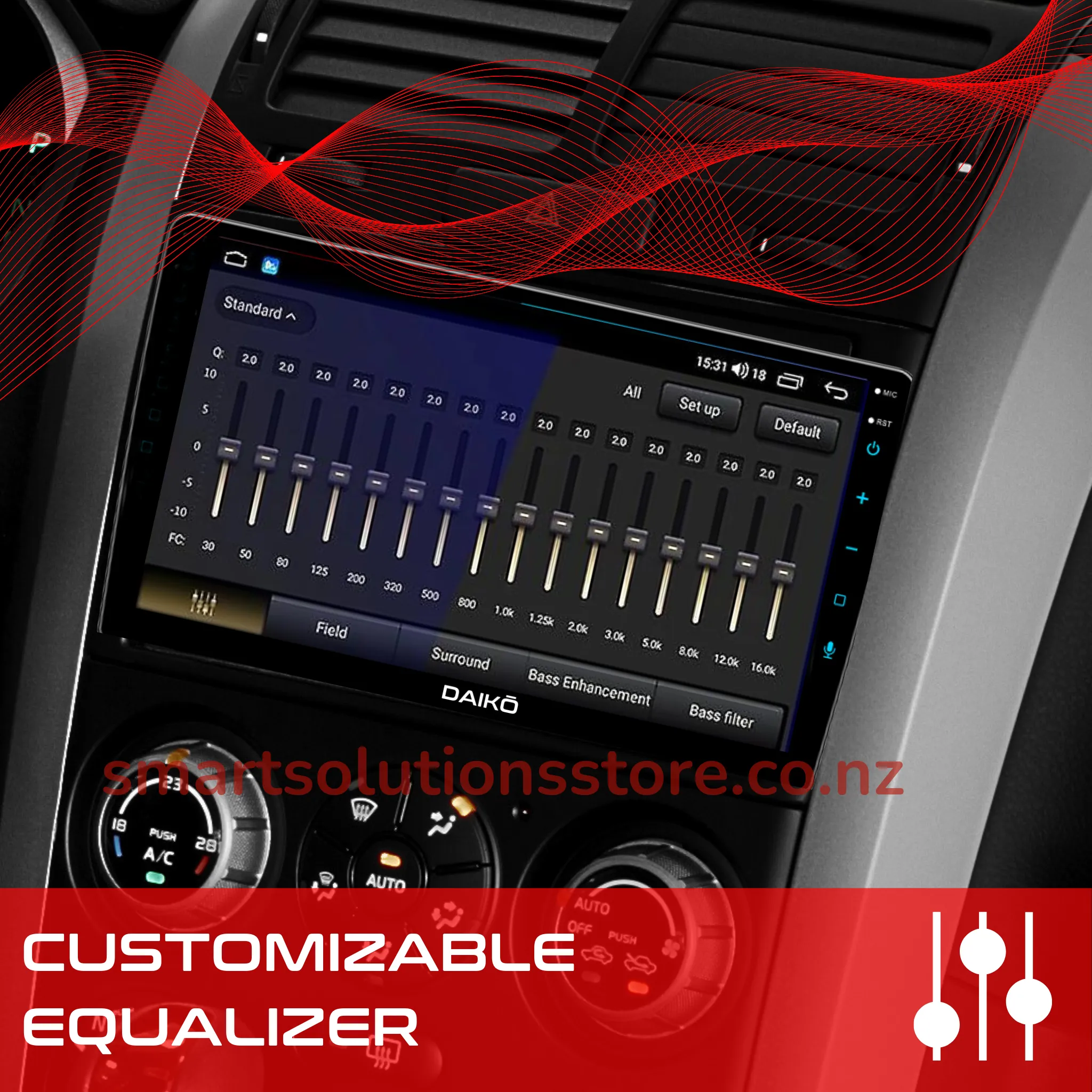 Daiko Multimedia Unit Wireless Carplay Android Auto For 2013 Mazda Premacy / Nissan Lafesta